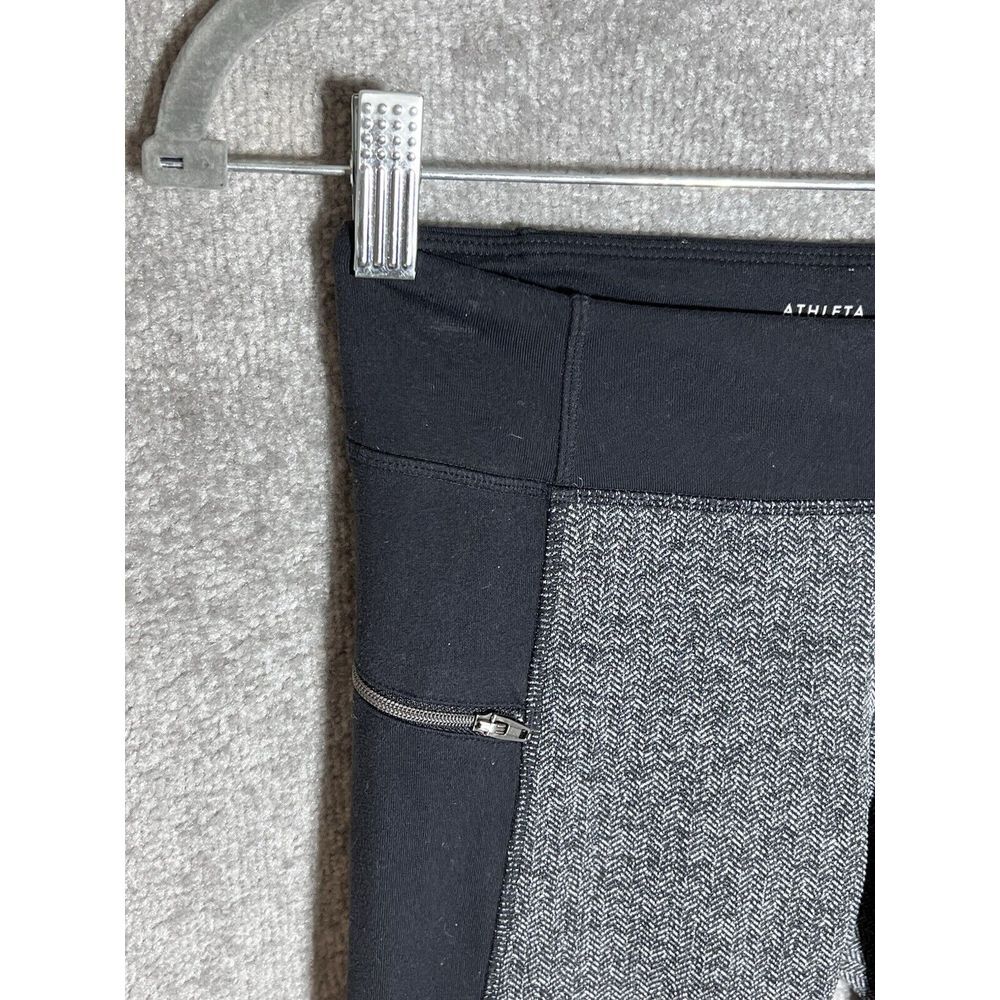 Athleta Girl Herringbone Textured‎ Skinny Leggings Girls Size Large 12 Pockets - Picture 5 of 10
